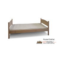 Jednolůžková postel z masivu Dafné