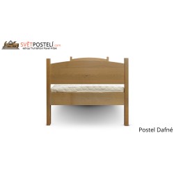 Jednolůžková postel z masivu Dafné