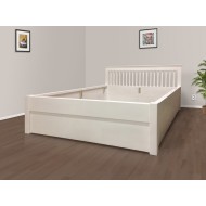 Postel z masivu Afrodita s úložným prostorem