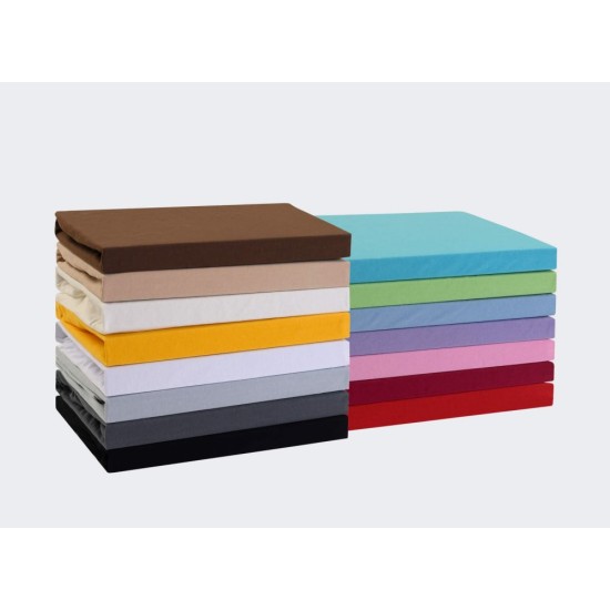 Jersey prostěradlo dětské 60x120cm světle zelené Jersey prostěradlo dětské 60x120cm světle zelené