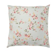 Povlak na polštář hladká bavlna PROVENCE ROSE zelené