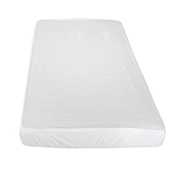 Nepropustné Froté prostěradlo s PU bílé 100x200cm Nepropustné Froté prostěradlo s PU bílé 100x200cm
