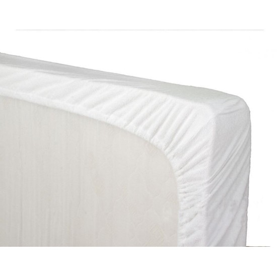 Nepropustné Froté prostěradlo s PU bílé 100x200cm Nepropustné Froté prostěradlo s PU bílé 100x200cm