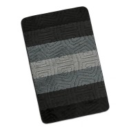 Koupelnová předložka před vanu 60x100cm šedé spirály