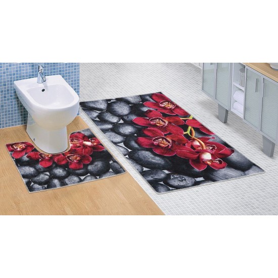 Koupelnová a WC předložka Orchidea 3D Koupelnová a WC předložka Orchidea 3D
