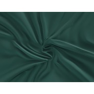 Saténové prostěradlo LUXURY COLLECTION 100x200cm tmavě zelené