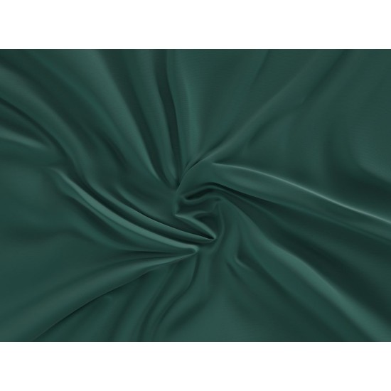 Saténové prostěradlo LUXURY COLLECTION 100x200cm tmavě zelené Saténové prostěradlo LUXURY COLLECTION 100x200cm tmavě zelené