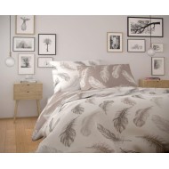 Francouzské bavlněné povlečení NORDIC COLLECTION 200x200, 70x90cm SHELBY