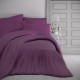 Saténové prodloužené povlečení s proužkem 140x220, 70x90cm PURPUROVÉ Saténové prodloužené povlečení s proužkem 140x220, 70x90cm PURPUROVÉ