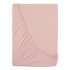 Jersey prostěradlo s lycrou 220x200cm světle růžové