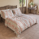 Francouzské prodloužené bavlněné povlečení PROVENCE COLLECTION 240x220, 70x90cm ROSÁLIE zelená Francouzské prodloužené bavlněné povlečení PROVENCE COLLECTION 240x220, 70x90cm ROSÁLIE zelená
