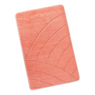 Koupelnová předložka 60x100cm oblouky lososové