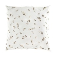 Povlak na polštář flanelový 40x40cm KEŘÍK hnědý