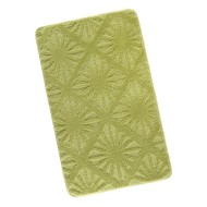 Koupelnová předložka 60x100cm paprsky světle zelené