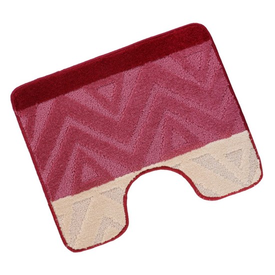 WC předložka 50x60cm chevron burgundy WC předložka 50x60cm chevron burgundy
