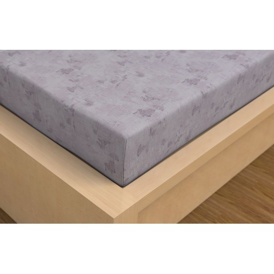 Saténové prostěradlo LUXURY COLLECTION 80x200cm MRAMOR fialový Saténové prostěradlo LUXURY COLLECTION 80x200cm MRAMOR fialový