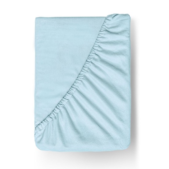 Flanelové napínací prostěradlo 200x200cm světle modré Flanelové napínací prostěradlo 200x200cm světle modré
