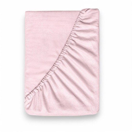 Flanelové napínací prostěradlo 100x200cm světle růžové Flanelové napínací prostěradlo 100x200cm světle růžové