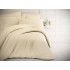 Jednobarevné bavlněné povlečení 140x200, 70x90cm smetanové