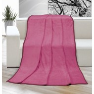 Deka micro jednobarevná 150x200cm růžová