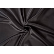 Saténové prostěradlo s gumou 180x200cm černé