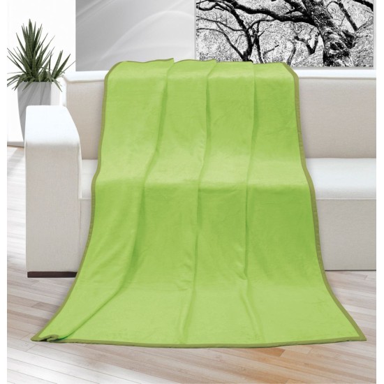 Deka micro jednobarevná 150x200cm světle zelená Deka micro jednobarevná 150x200cm světle zelená