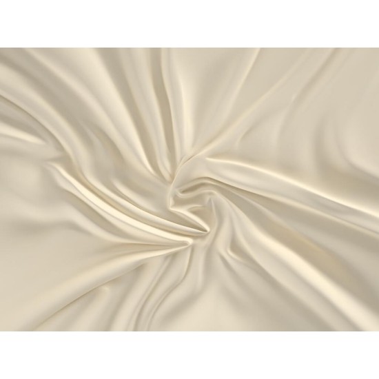 Saténové prostěradlo LUXURY COLLECTION 100x200cm smetanové Saténové prostěradlo LUXURY COLLECTION 100x200cm smetanové