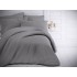Francouzské jednobarevné bavlněné povlečení 200x200, 70x90cm světle šedé