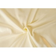 Saténové prostěradlo s gumou 180x200cm smetanové