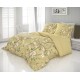 Saténové francouzské povlečení LUXURY COLLECTION 1+2, 220x200, 70x90cm JARO zlaté Saténové francouzské povlečení LUXURY COLLECTION 1+2, 220x200, 70x90cm JARO zlaté