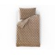 Saténové prodloužené povlečení LUXURY COLLECTION 140x220, 70x90cm CARERO béžové Saténové prodloužené povlečení LUXURY COLLECTION 140x220, 70x90cm CARERO béžové