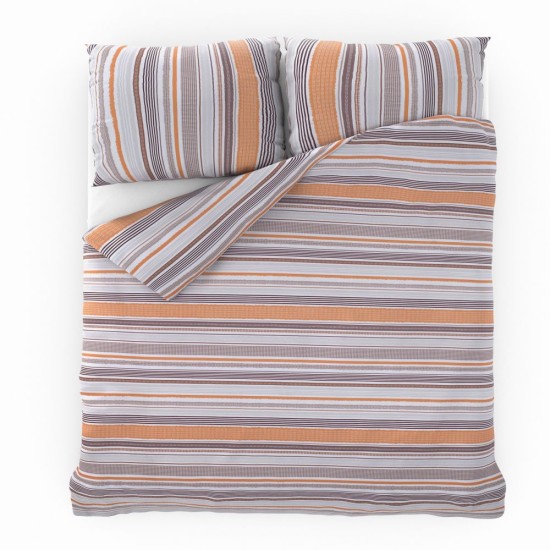 Francouzské bavlněné povlečení 200x200, 70x90cm VENTA béžová Francouzské bavlněné povlečení 200x200, 70x90cm VENTA béžová
