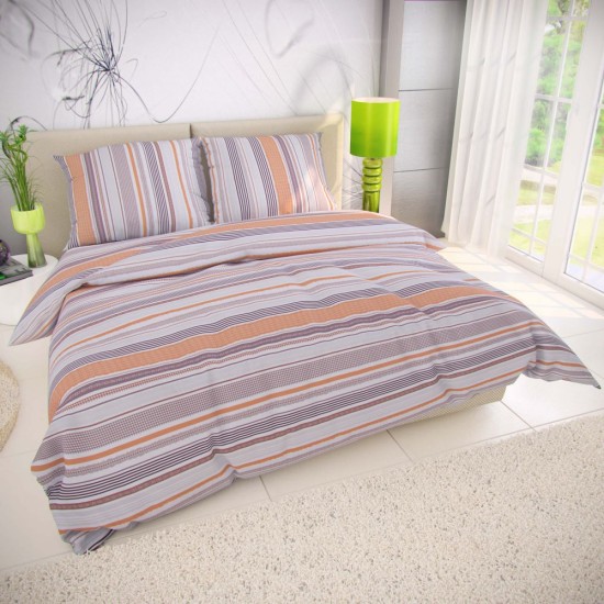 Francouzské bavlněné povlečení 200x200, 70x90cm VENTA béžová Francouzské bavlněné povlečení 200x200, 70x90cm VENTA béžová