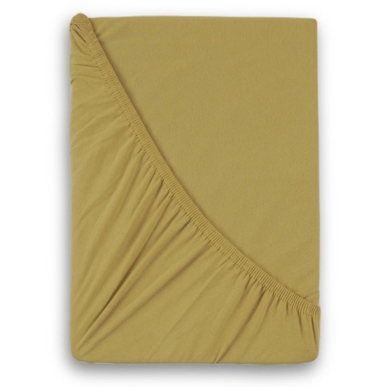 Jersey prostěradlo s lycrou 220x200cm béžové Jersey prostěradlo s lycrou 220x200cm béžové