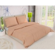 Francouzské prodloužené krepové povlečení 240x220, 70x90cm LOSOSOVÉ