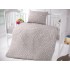 Bavlněné povlečení do dětské postýlky Astra šedá