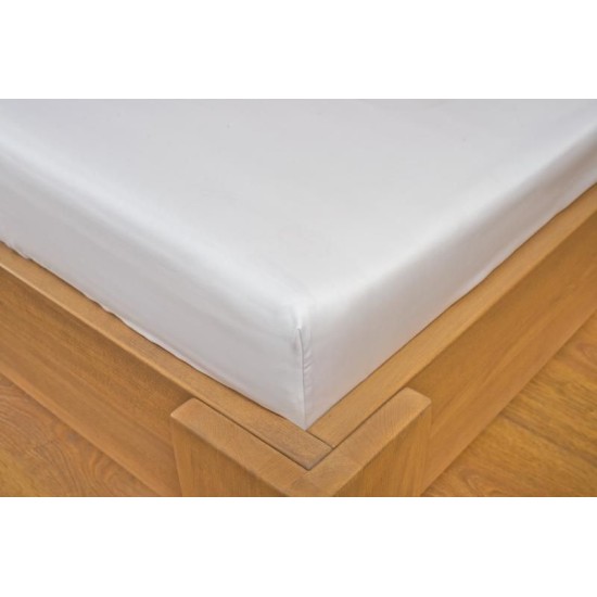 Prostěradlo dvojlůžkové napínací Atlas hladký 180x200cm bílé Prostěradlo dvojlůžkové napínací Atlas hladký 180x200cm bílé