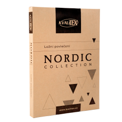 Bavlněné povlečení NORDIC COLLECTION 140x200, 70x90cm FRIDA