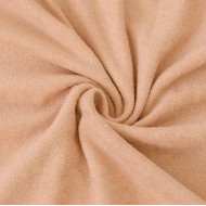 Froté prostěradlo dětské 60x120cm světle béžové