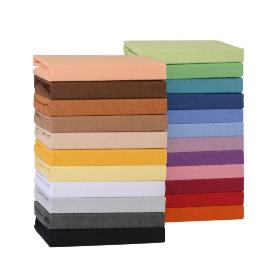 Froté prostěradlo 200x200cm oranžové Froté prostěradlo 200x200cm oranžové