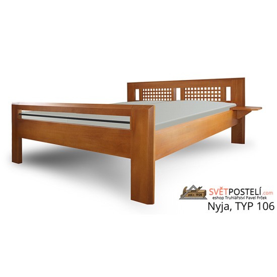 Postel z masivu Nyja, typ 106 Postel z masivu Nyja, typ 106