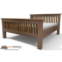 Postel z masivu Usir s vysokou bočnicí